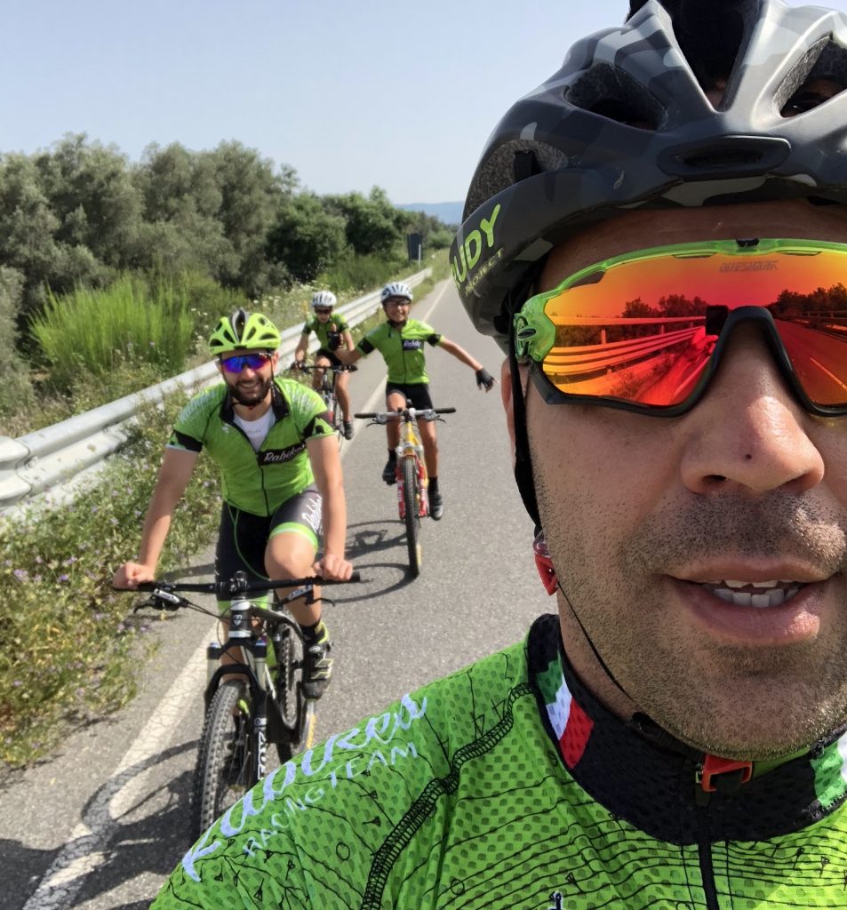 Giancarlo Addario, Flavio Seminara, due giovani atleti.